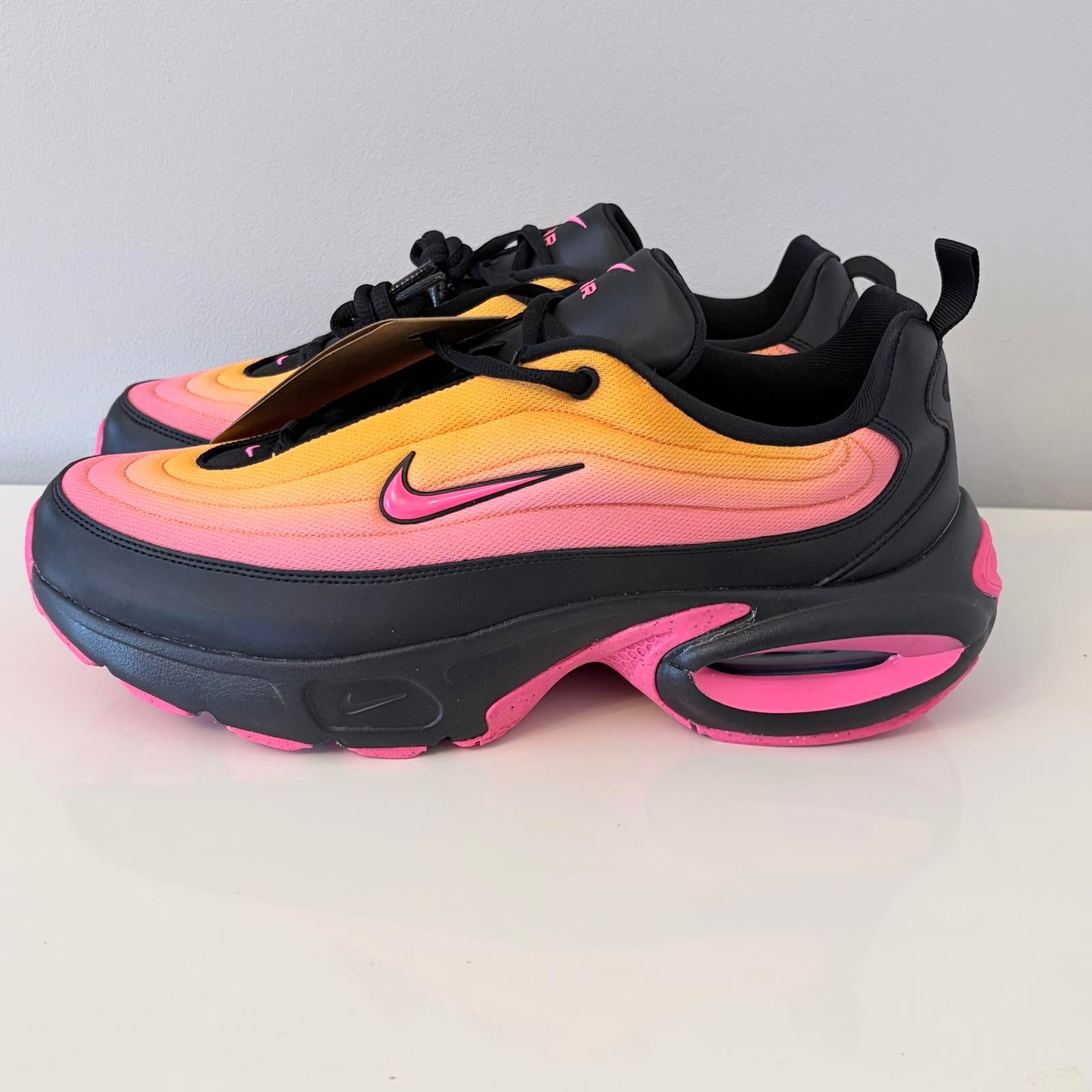 Nike Air Max Portal UK 11.5 Black Sundial Hyper Pink Bubble Trainers HF3053-015