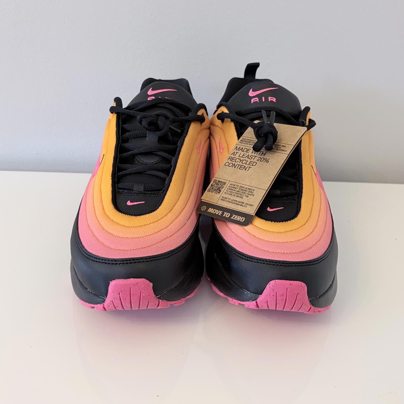 Nike Air Max Portal UK 11.5 Black Sundial Hyper Pink Bubble Trainers HF3053-015