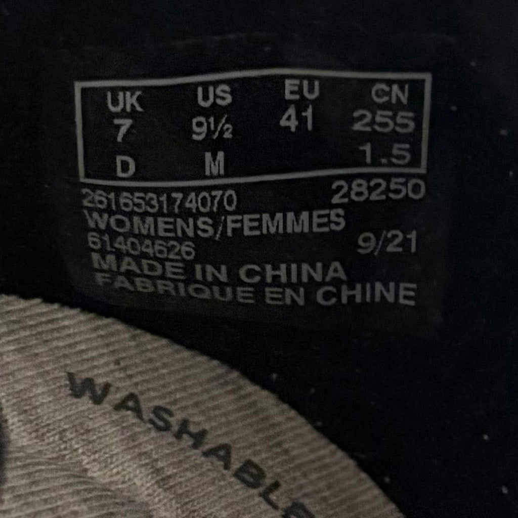 Clarks Cloudsteppers Nova Glint UK 7 Black Beige White Comfort Trainers